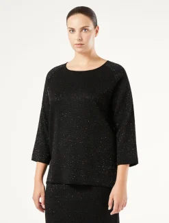Maglia con paillettes