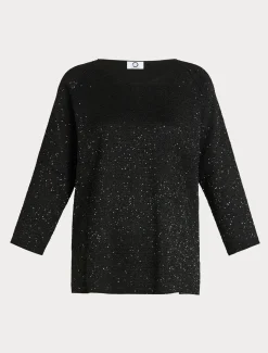 Maglia con paillettes