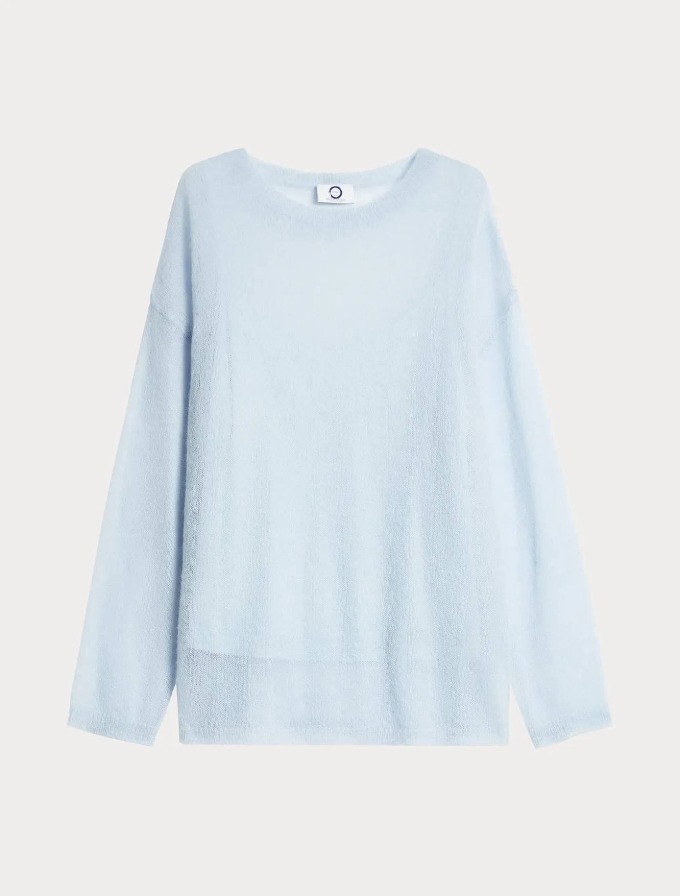 Maglia in alpaca e mohair