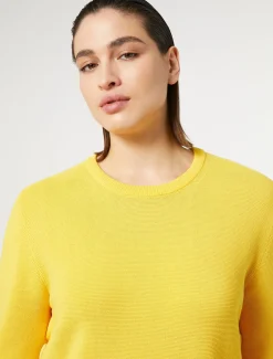 Maglia in cotone crêpe