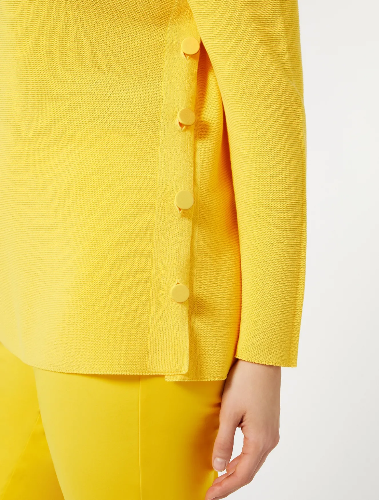 Maglia in cotone crêpe