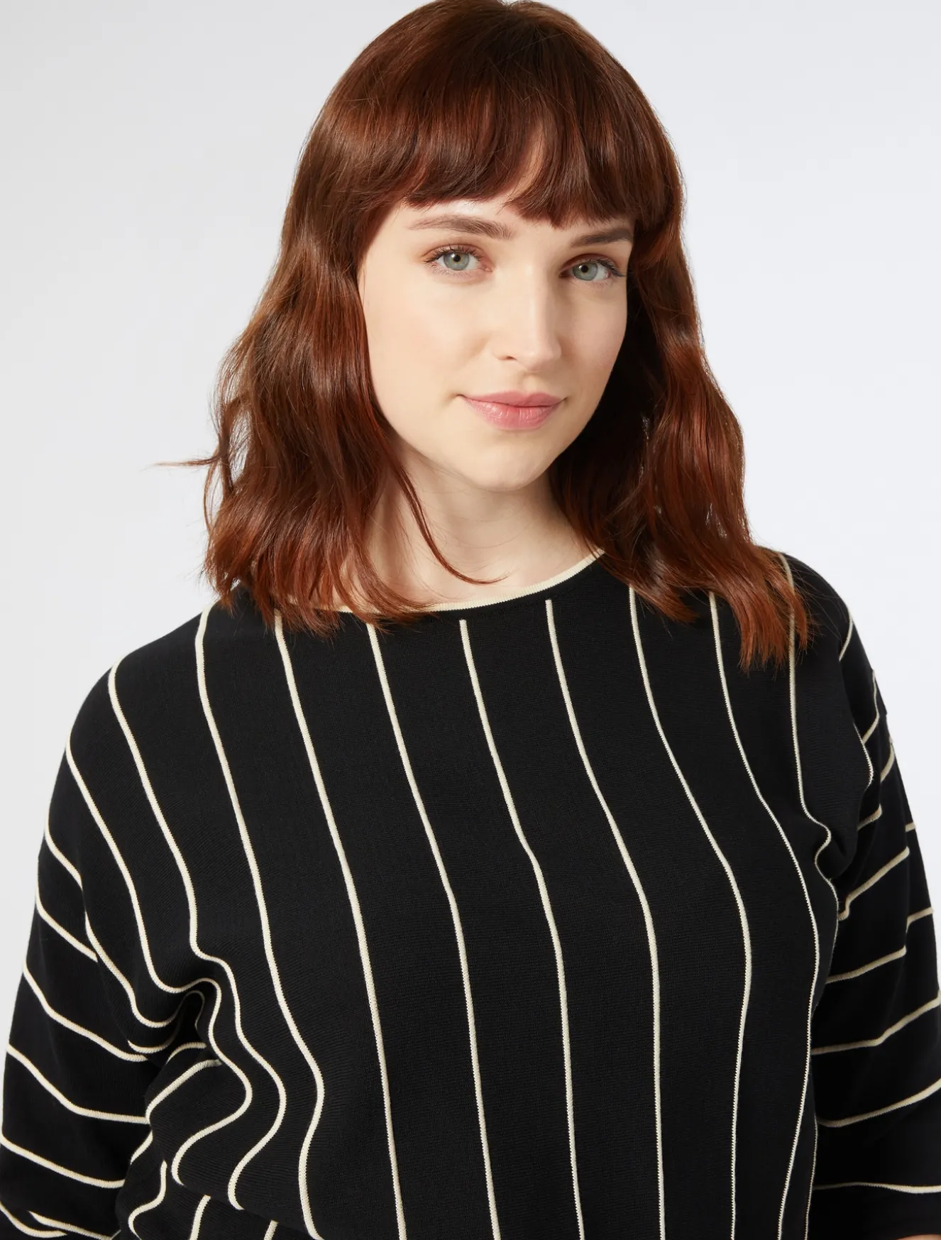 Maglia in cotone crêpe