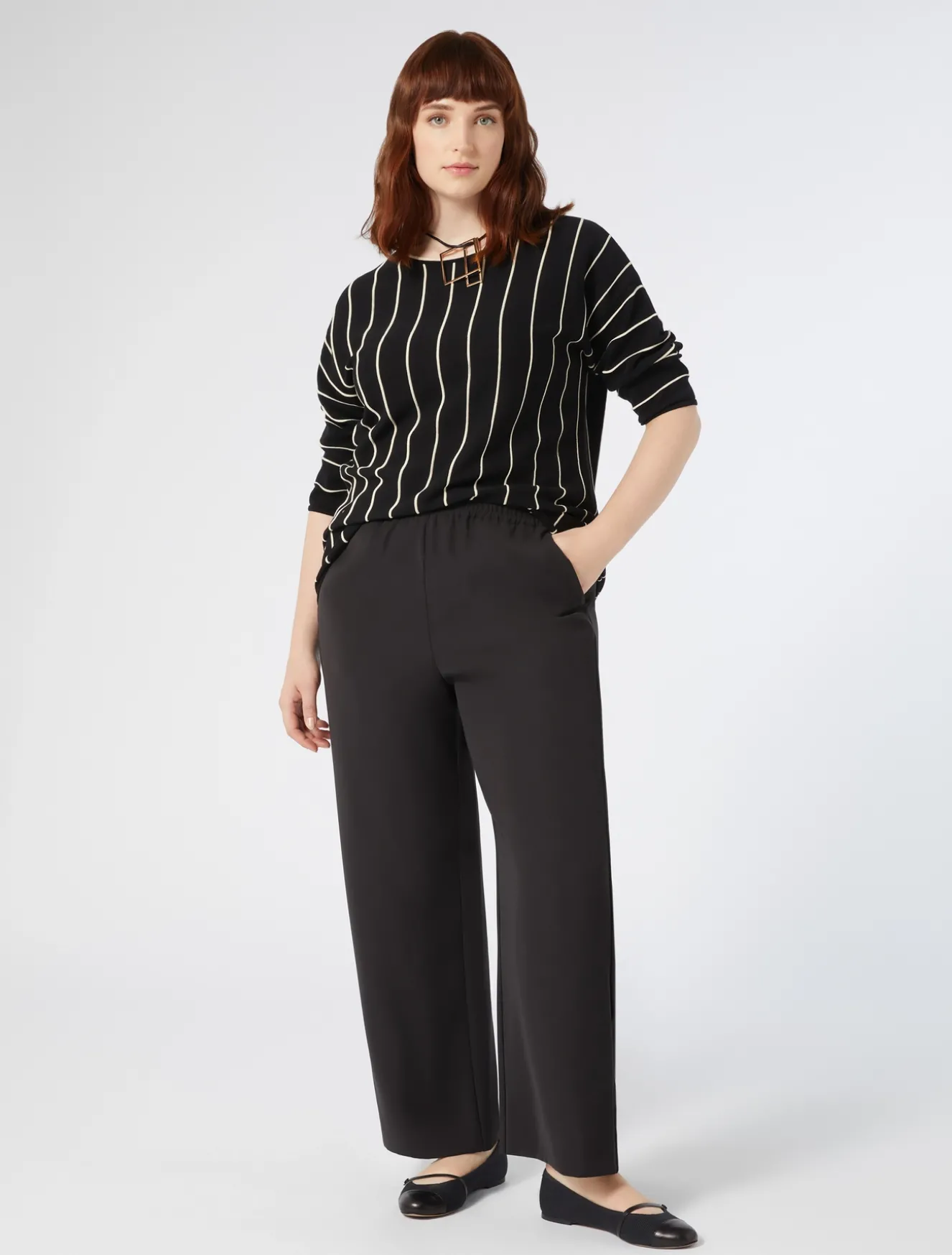 Maglia in cotone crêpe