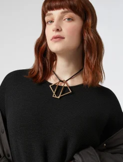 Maglia in cotone crêpe