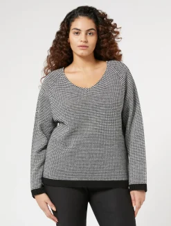 Maglia in filato di misto viscosa