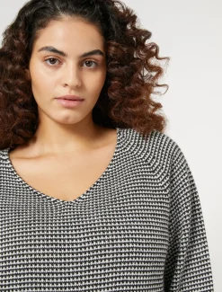 Maglia in filato di misto viscosa