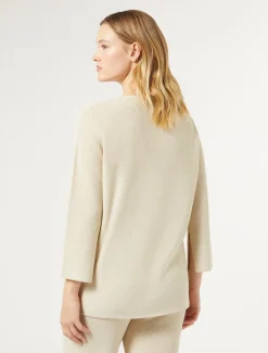 Maglia in lana e lurex