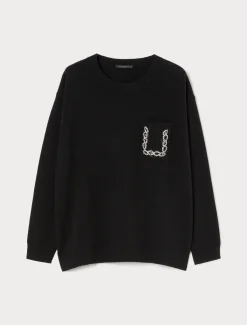 Maglia in lana, seta e cachemire