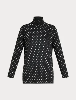 Maglia in lana stampata