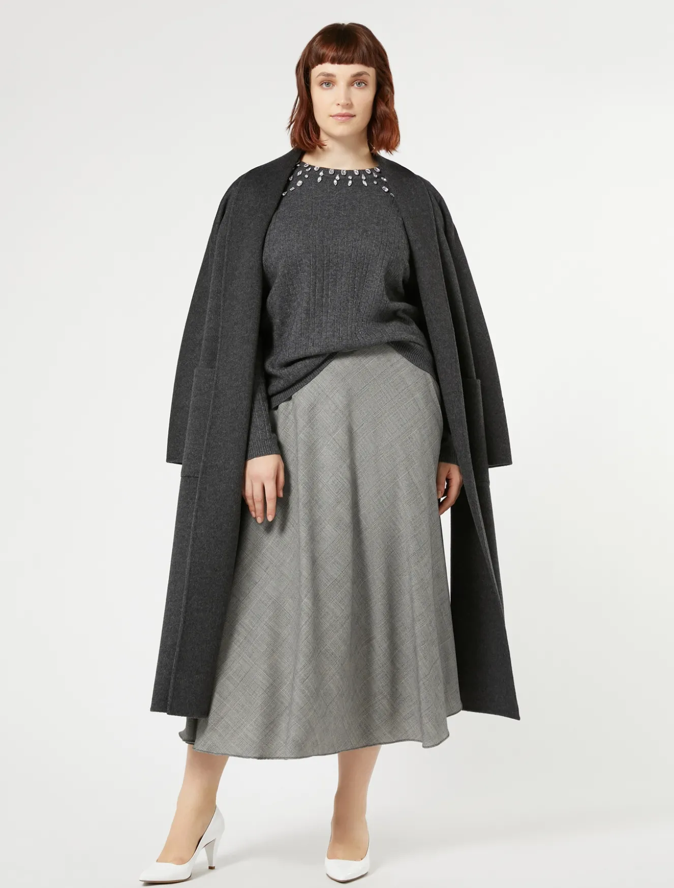 Maglia in misto cachemire