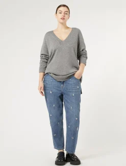 Maglia in misto cachemire