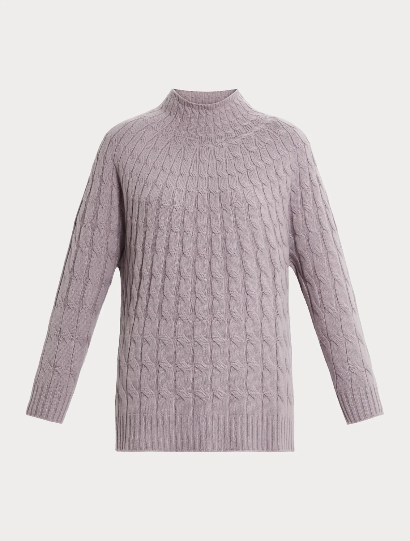 Maglia in misto cachemire a trecce