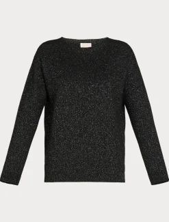 Maglia in misto lana e lurex