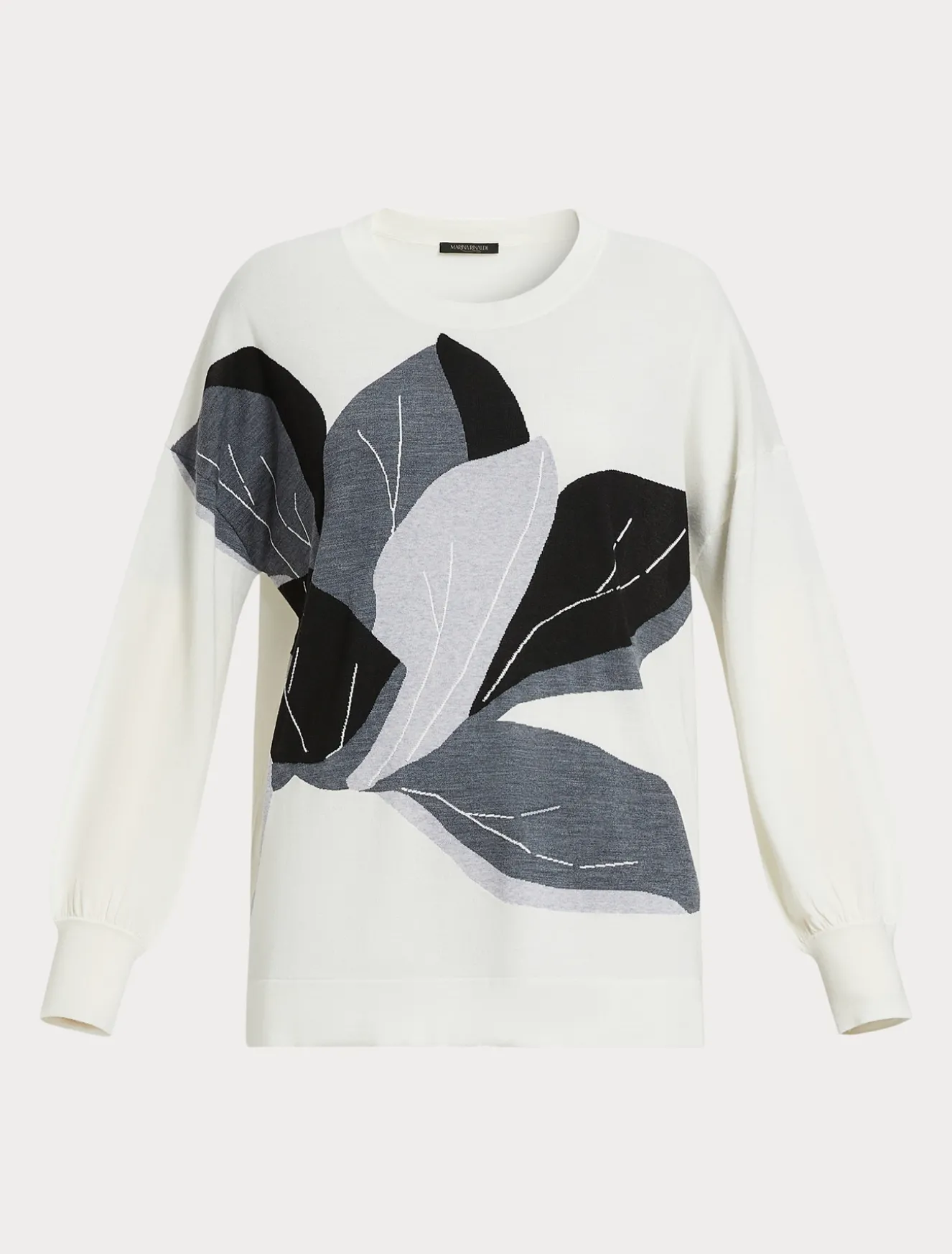 Maglia in misto lana e seta