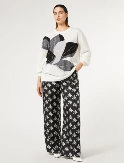 Maglia in misto lana e seta