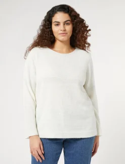 Maglia in misto lana e viscosa