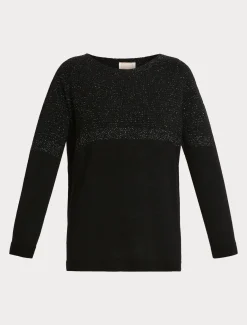 Maglia in misto lana e viscosa