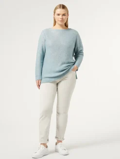 Maglia in mohair e paillettes