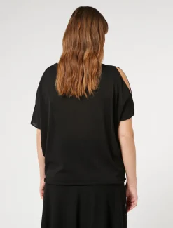 Maglia in viscosa crêpe