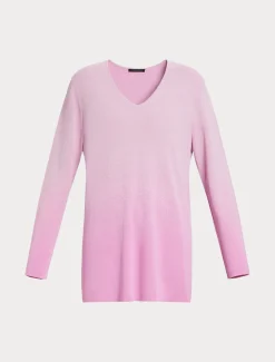 Maglia in viscosa jacquard