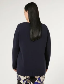 Maglia in viscosa, lana e cachemire