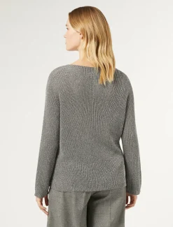 Maglia in viscosa lurex