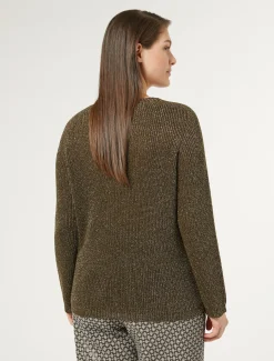 Maglia in viscosa lurex