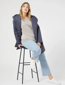 Maglia in viscosa lurex