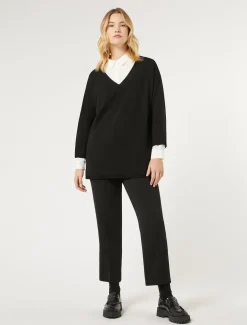 Maglia in viscosa stretch crêpe