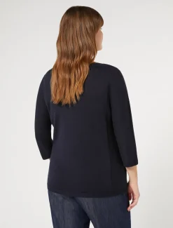 Maglia seamless in lana