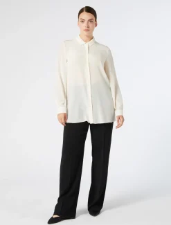 Pantaloni a sigaretta in triacetato