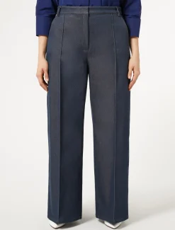 Pantaloni in bull di cotone