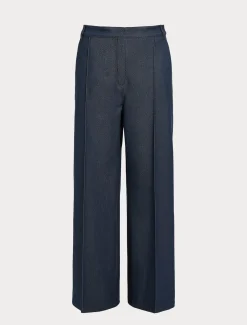 Pantaloni in bull di cotone