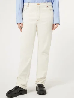 Pantaloni in bull di cotone