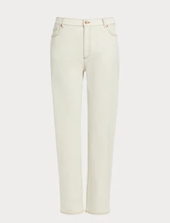 Pantaloni in bull di cotone