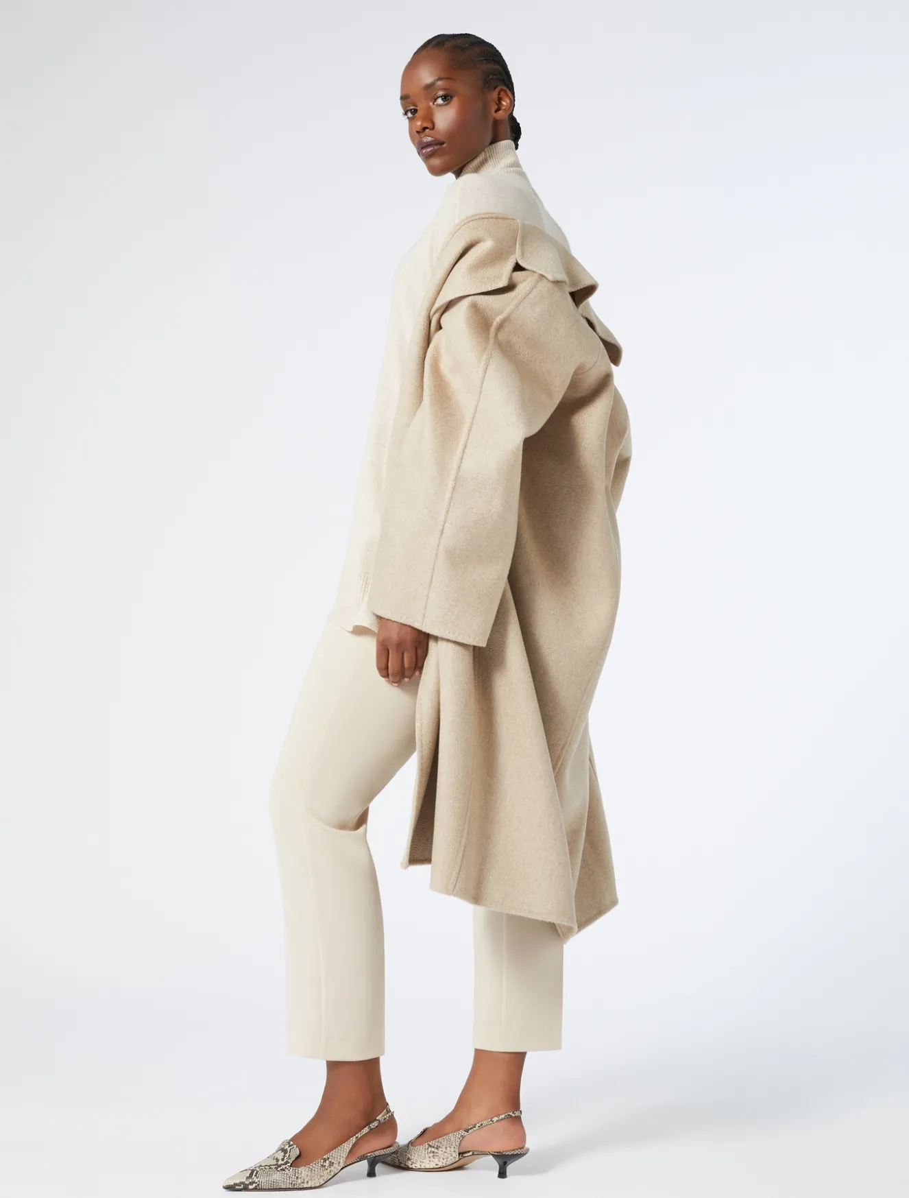 Pantaloni in cady triacetato