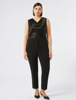 Pantaloni in cady triacetato