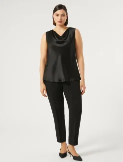 Pantaloni in cady triacetato