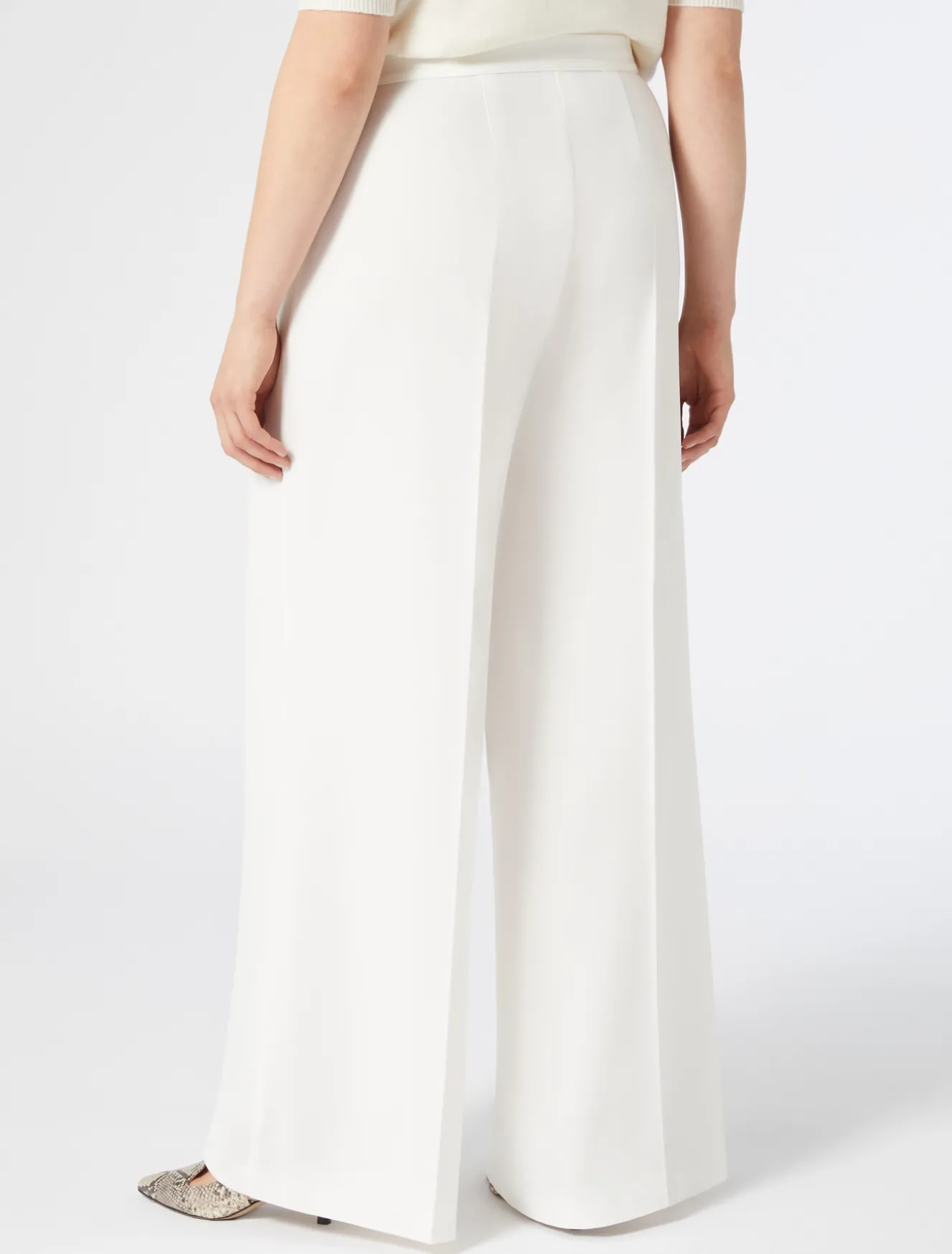 Pantaloni in cady triacetato