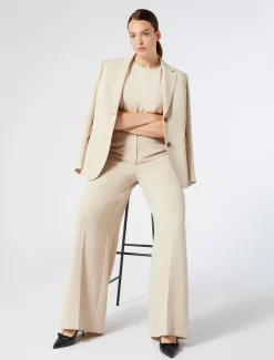 Pantaloni in cady triacetato