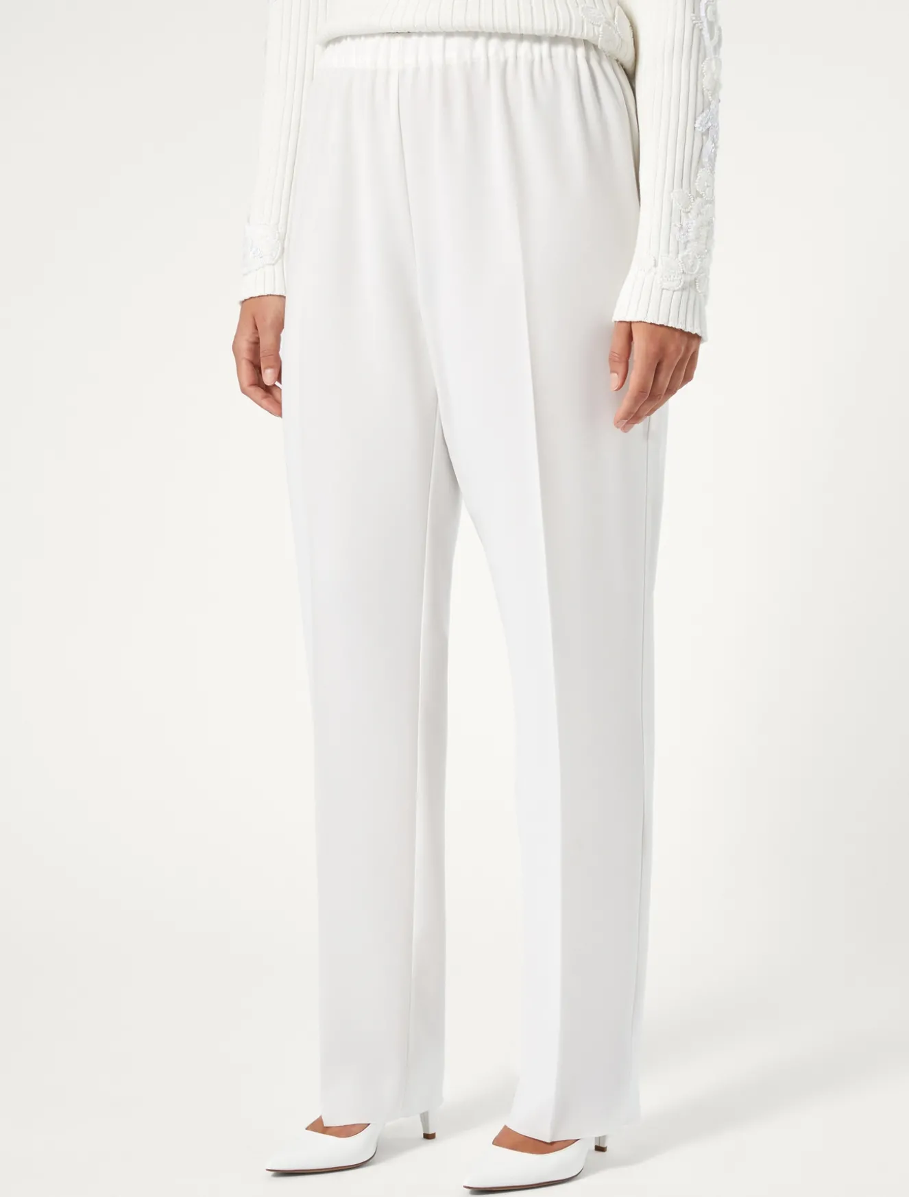 Pantaloni in cady triacetato