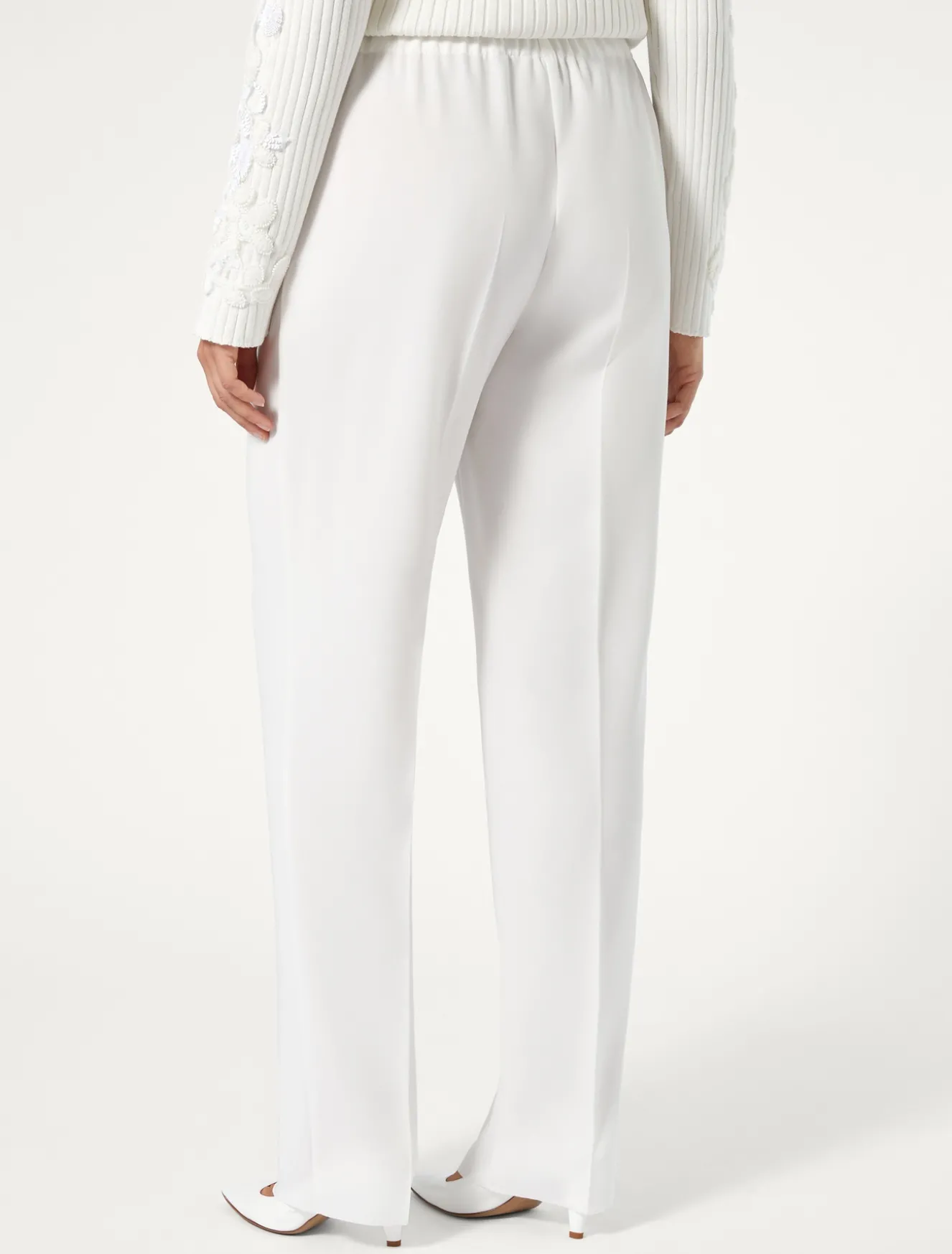 Pantaloni in cady triacetato