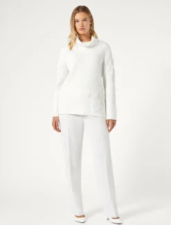 Pantaloni in cady triacetato