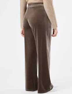 Pantaloni in ciniglia stretch