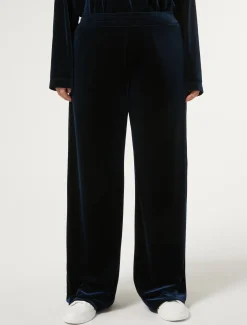 Pantaloni in ciniglia stretch