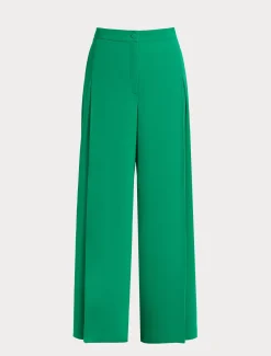 Pantaloni in crêpe georgette