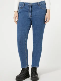 Pantaloni in denim di cotone