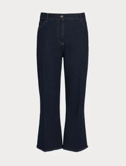 Pantaloni in denim di cotone