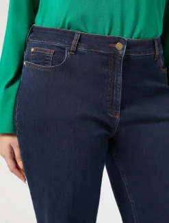Pantaloni in denim di cotone stretch