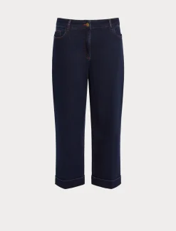 Pantaloni in denim di cotone stretch